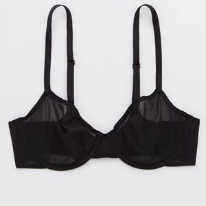 NWT Aerie Smoothez Unlined Mesh Bra 34DD